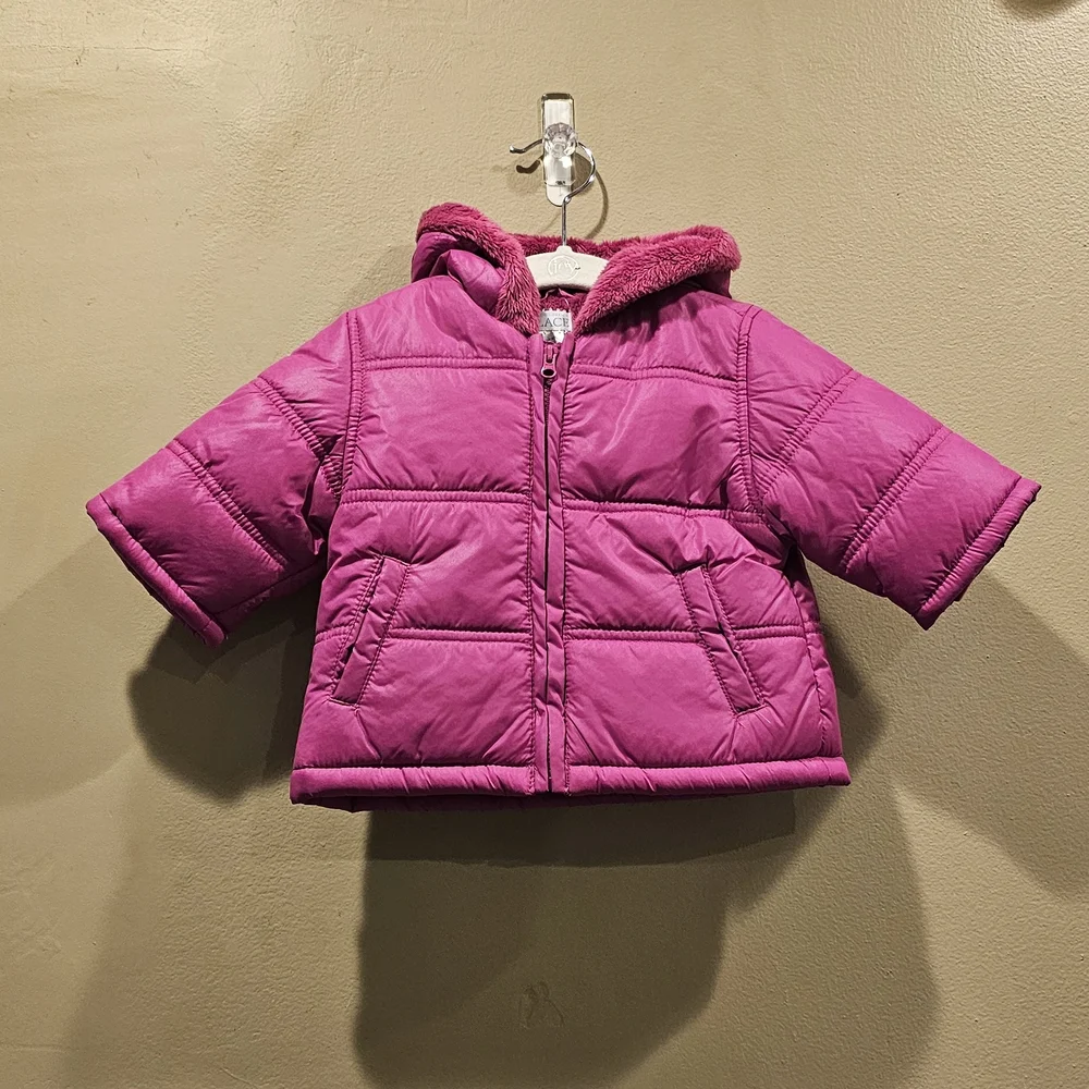 The Children's Place Pink Puffer Jacket
